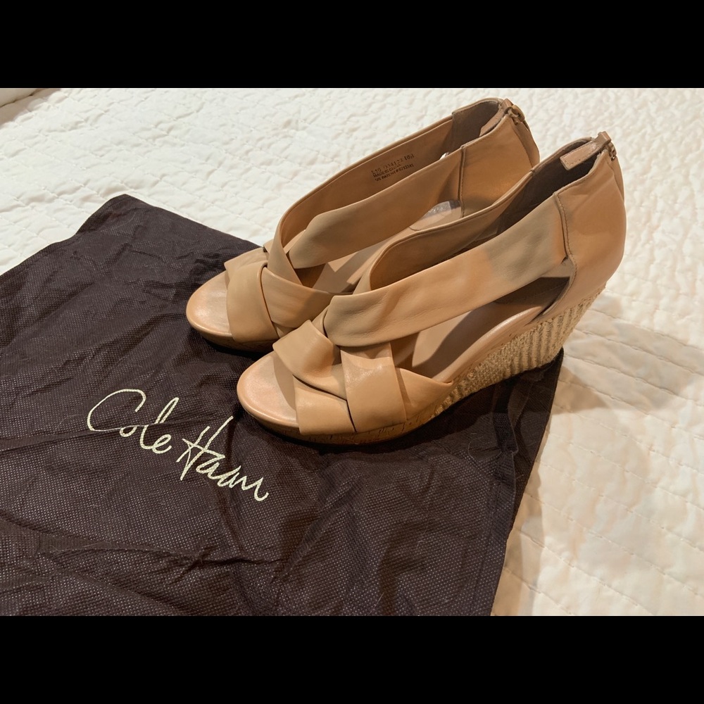 Cole Haan Nike leather Wedges